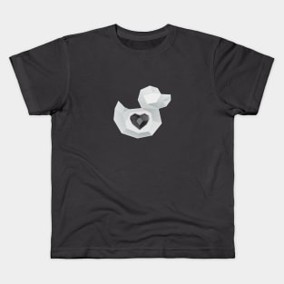 Duckstream 2021, Black Heart Kids T-Shirt